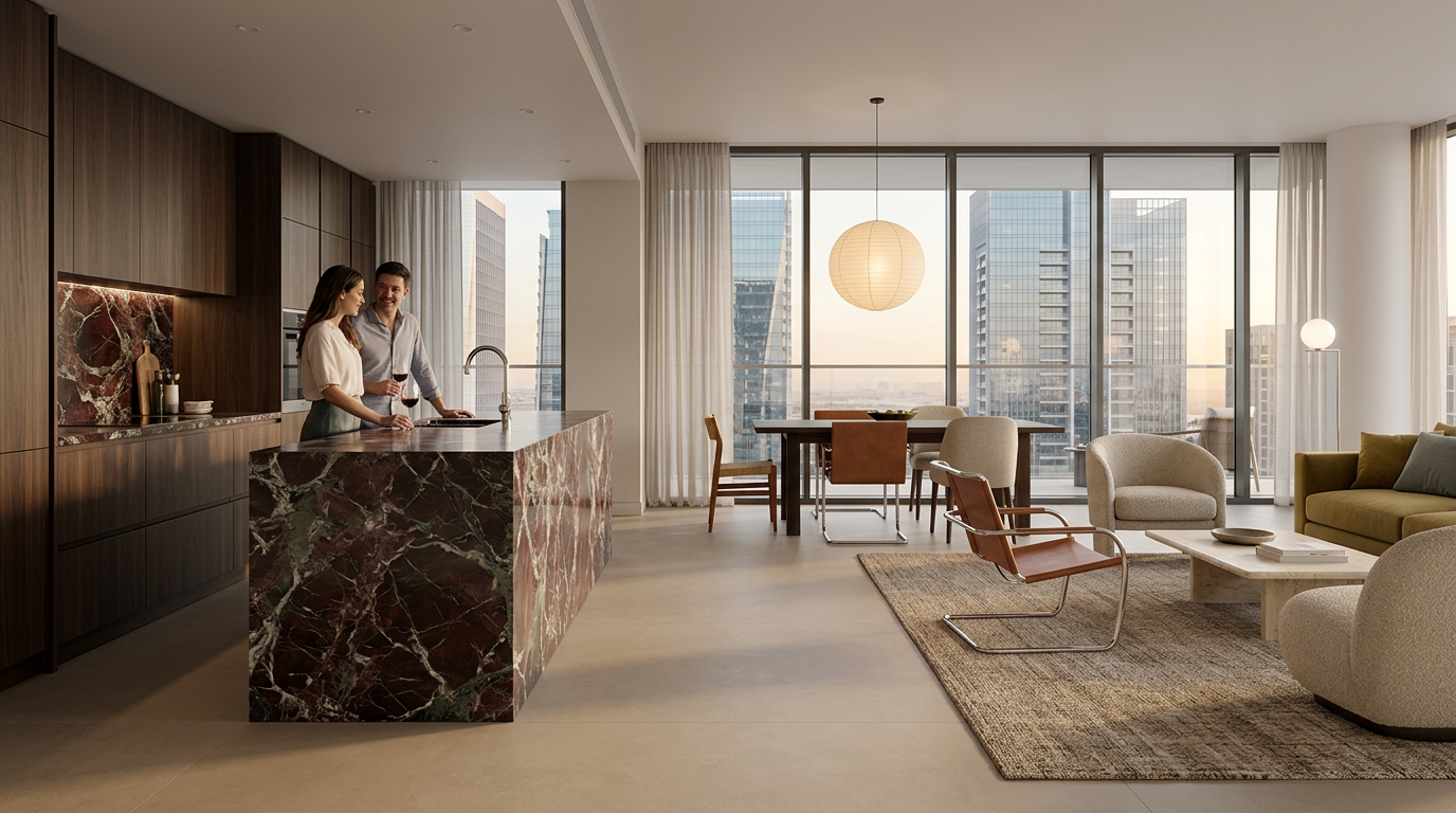 Apartment — Living room